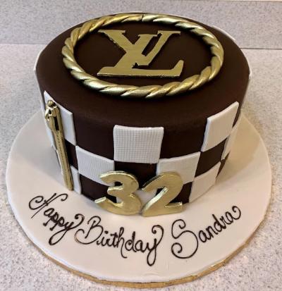 happy birthday louis vuitton cake